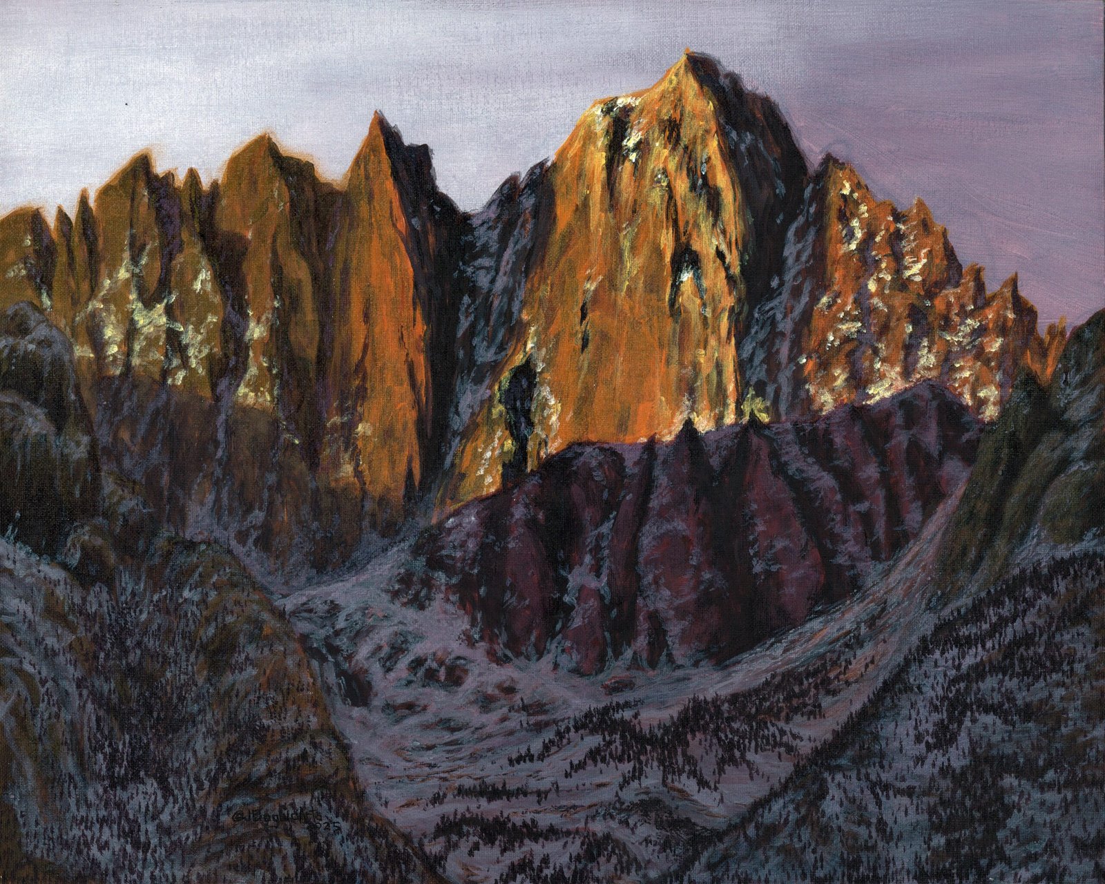 As Mt. Whitney Slumbers PRINTS